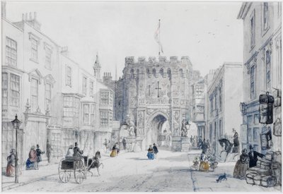 De Bar Gate, Southampton door Thomas Shotter Boys